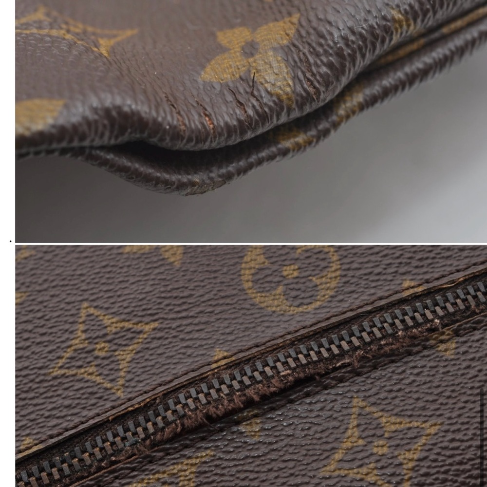 Authentic Louis Vuitton pilante monogram clutch vintage - Picture 8 of 11